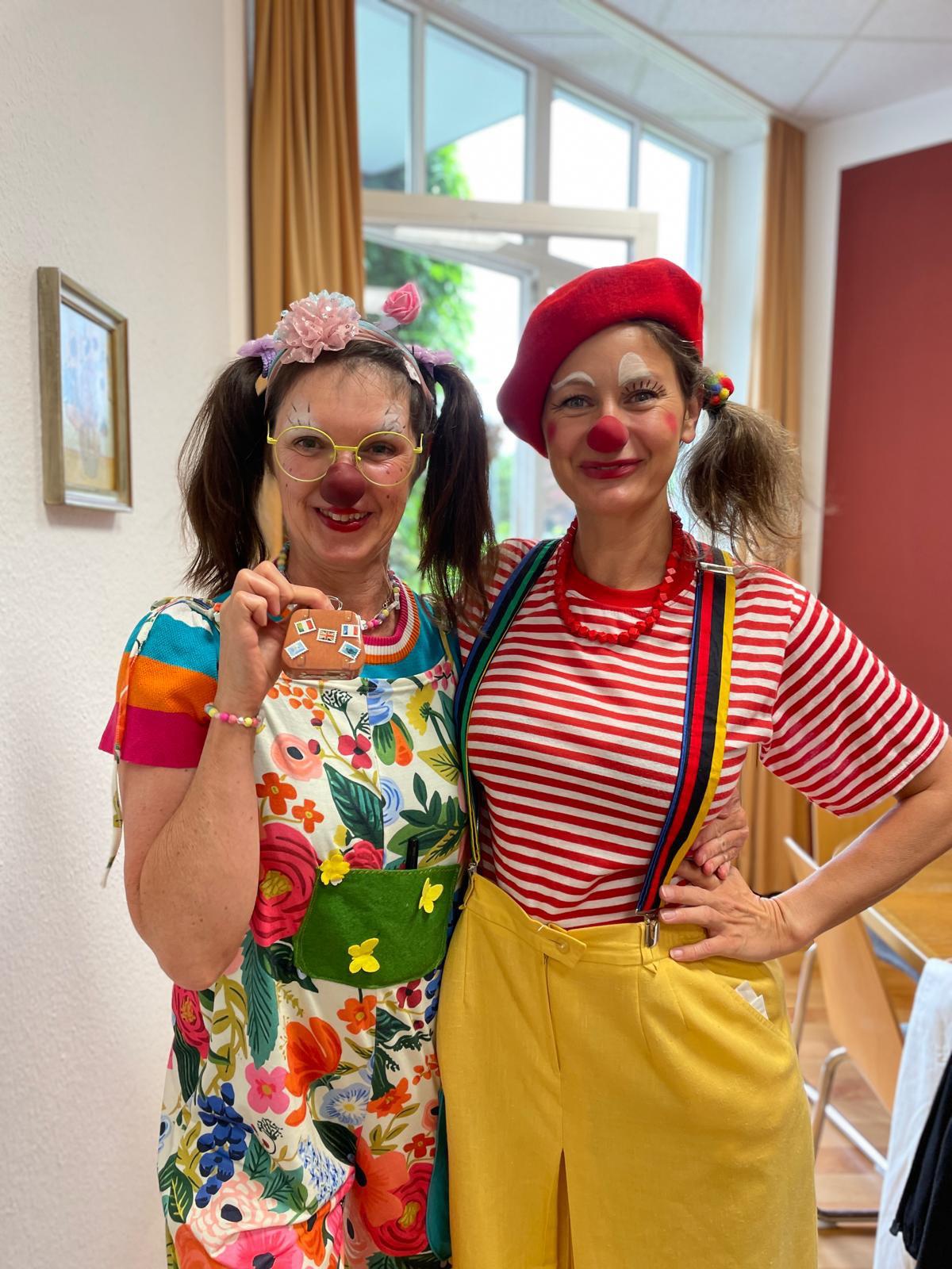 Klinikclowns im Einsatz