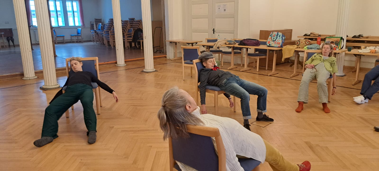 Clowntraining — Gruppenübung