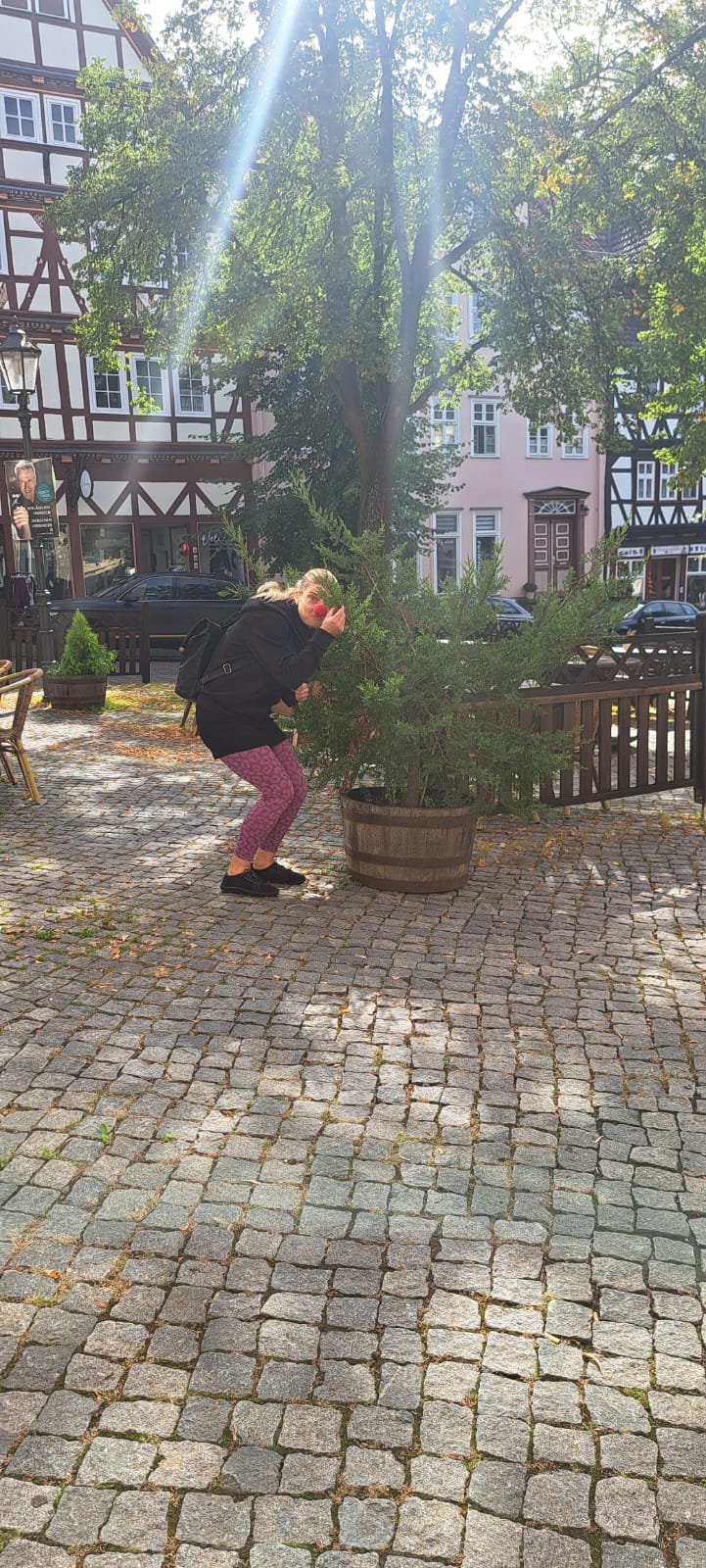 Clowntraining — Spielszene