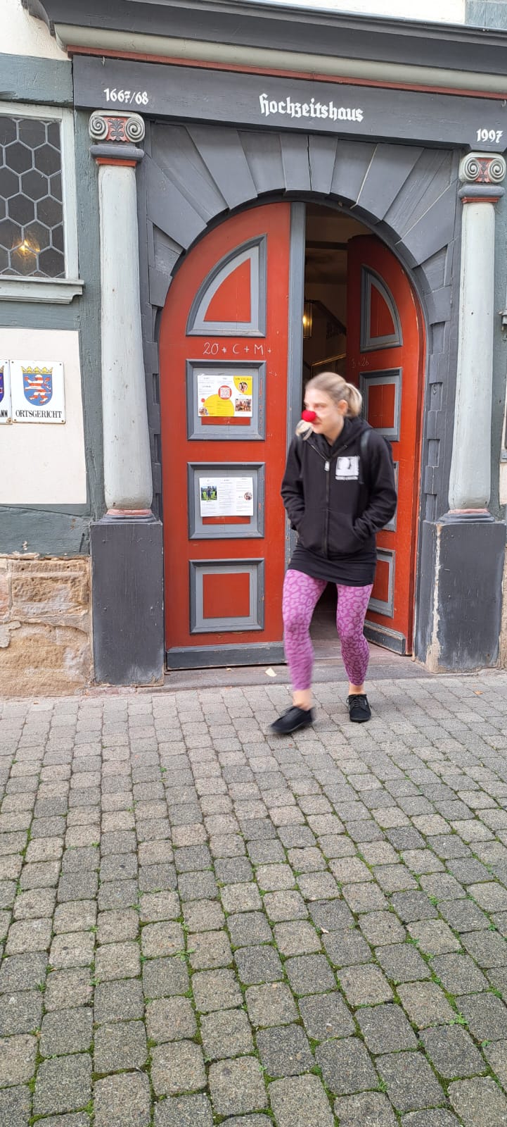 Clowntraining — Spielszene